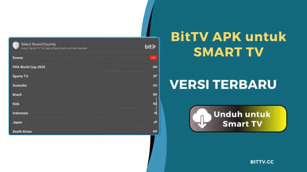 BitTV APK untuk Smart TV